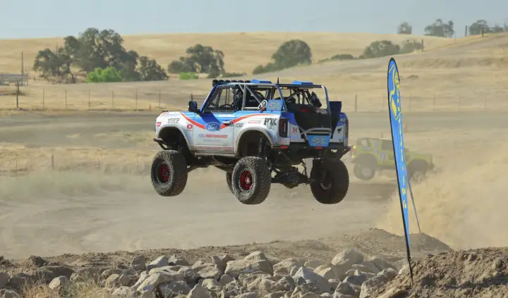 Ford Performance Racing School Ford Bronco Racer - Exterior 001 - Rear Thre Quarters