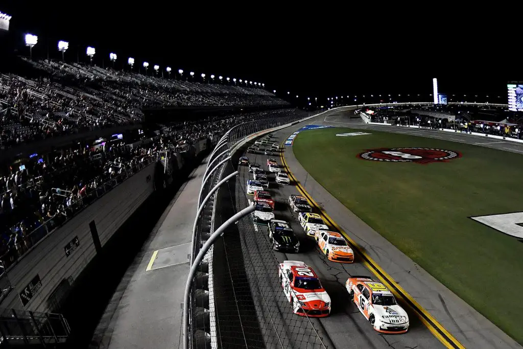 Xfinity NASCAR Ford Teams Short Summer Daytona Race Video