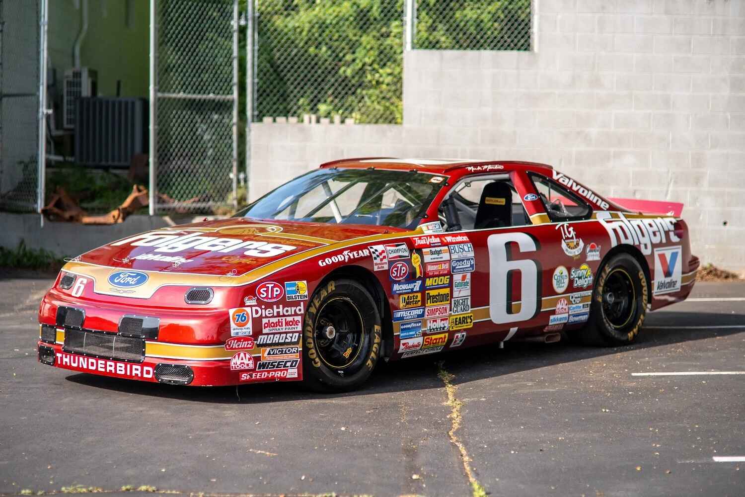 1989 Ford Thunderbird NASCAR Race Car Up For Auction