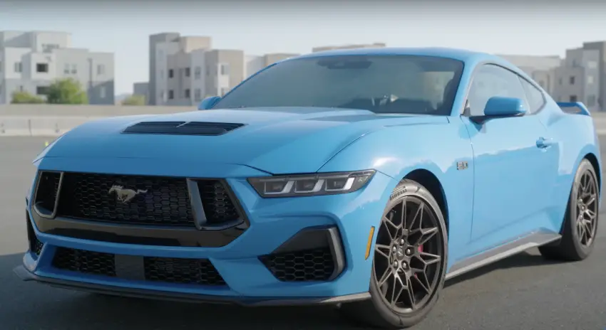 2024 Ford Mustang GT VS Toyota GR Corolla, Honda Civic Type R, and Hyundai Elantra N Comparison Test - Exterior 002 - Front Three Quarters