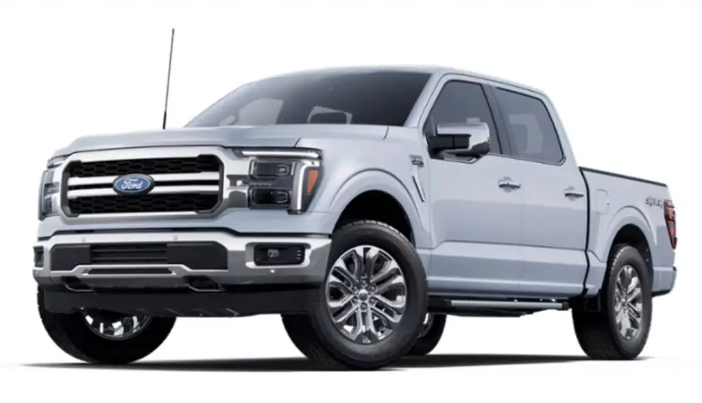 2025 Ford F150 Adds New Space White Color First Look