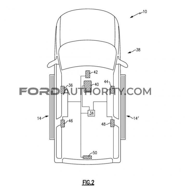Ford Patent Automatically Adjusting Power Running Boards 003