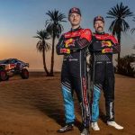Ford Performance Dakar Rally drivers Mitch Guthrie Jr. and Kellon Walch.