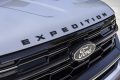A photo showing the exterior of the 2025 Ford Expedition from a front three quarters angle.