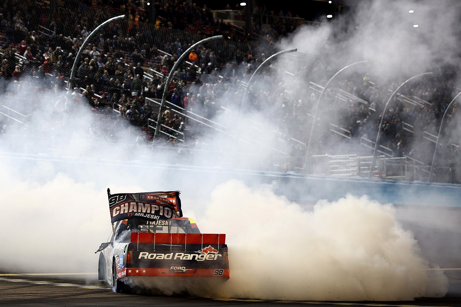 No. 98 NASCAR Ford Truck Scores Title For Blue Oval: Video