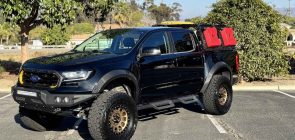 2021 Ford Ranger Lariat Tremor APG ProRunner - Exterior 001 - Front Three Quarters