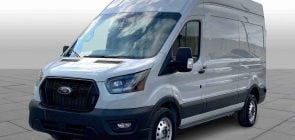 De-Contented 2023 Ford Transit Trail - Exterior 002 - Front Three Quarters
