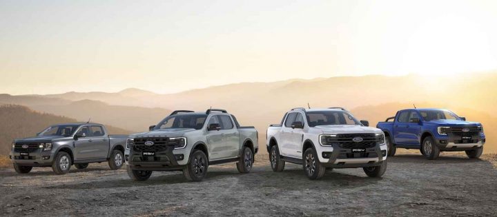 2025 Ford Ranger PHEV Lineup - Exterior 001 - Front Three Quarters