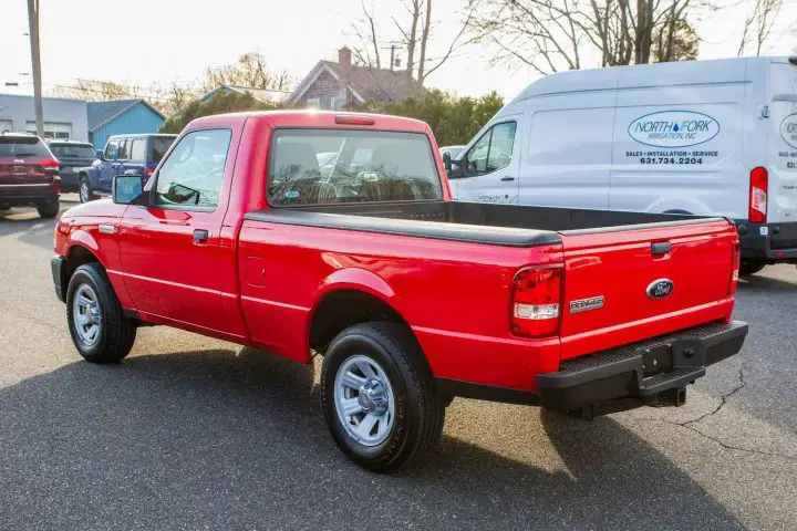 A photo showing the exterior of a 2010 Ford Ranger XL.