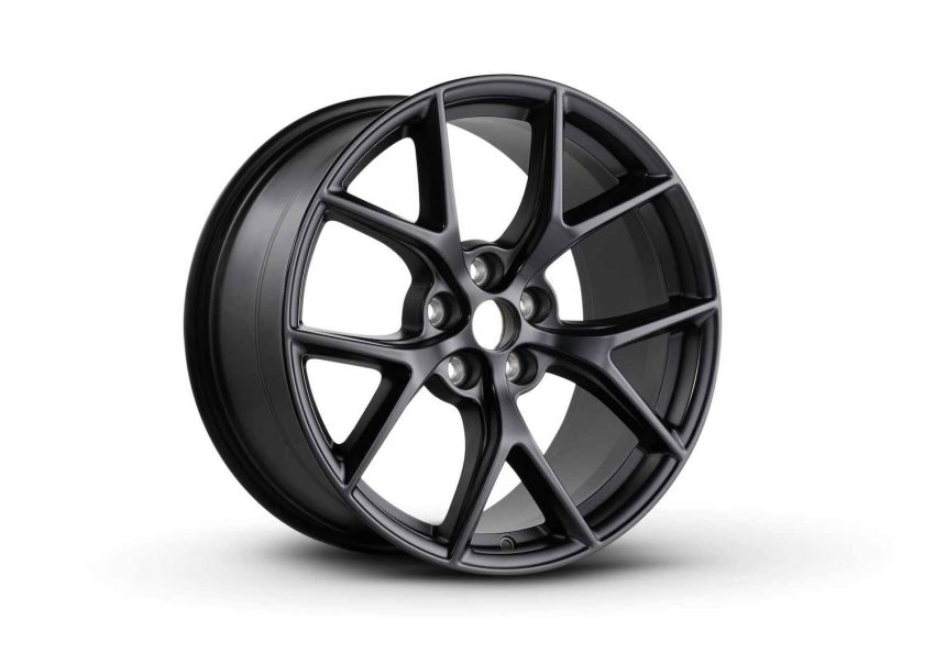 A photo showing the new S550 Ford Mustang Performance Pack 2 Wheel Kit.