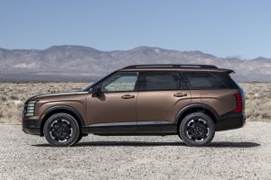 A photo showing the exterior of the 2026 Hyundai Palisade from a side angle.