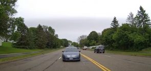 Ford Fusion Near Miss Crash - Exterior 001 - Front