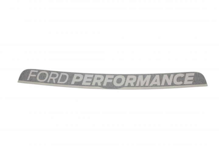 Product photo showing the Ford Performance banner offered for the S650 Ford Mustang. It's offered up for $65. 