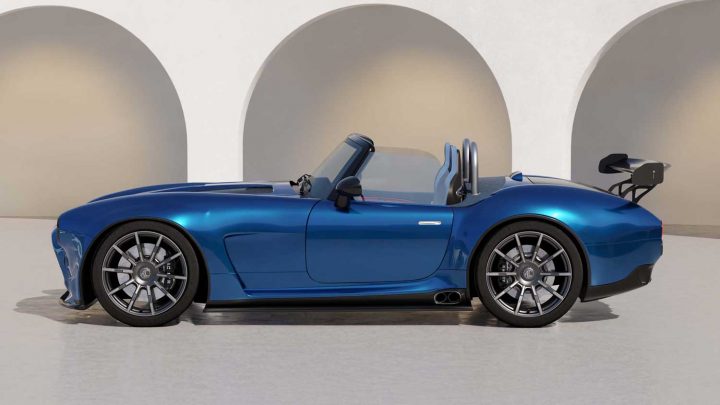 A photo of the AC GT Supersport, which harnesses the Ford Coyote V8 engine to make over 1,000 horsepower.