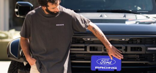 A photo of Daniel Ricciardo, Global Ford Racing Ambassador.