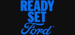 A photo of the Ready Set Ford logo.