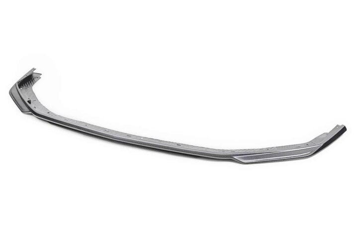 A photo of the new S650 Ford Mustang GT carbon fiber front splitter in gloss.