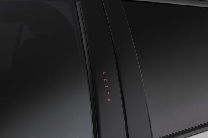 Product photo showing the SecuriCode keypad on the 2026 Ford Explorer. The feature is exclusively available as a factory installed option.